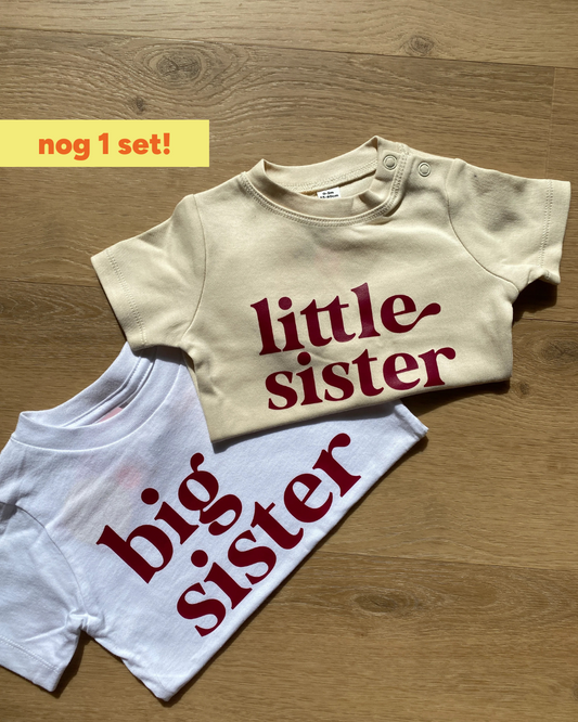 Set big/little sister 0/3M - 18/24M