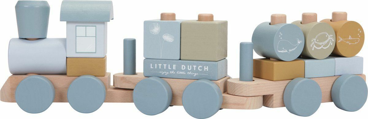 Little Dutch Blokkentrein Ocean FSC