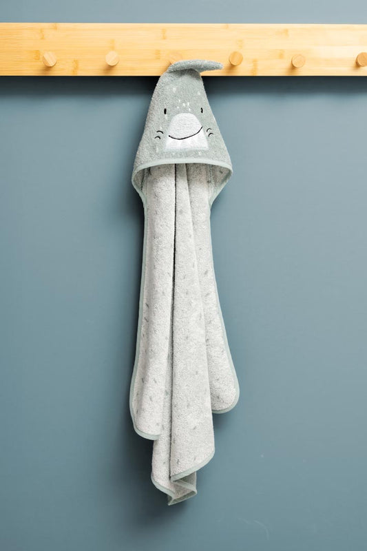 SET Mr. Shark - rugzak | drinkfles | badcape