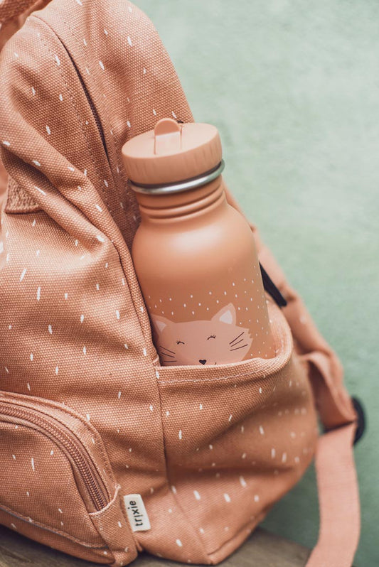 SET Mrs. Cat - rugzak | drinkfles
