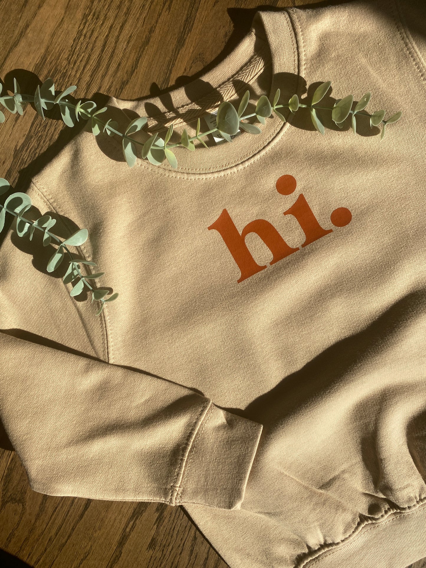 Trui beige - Hi.