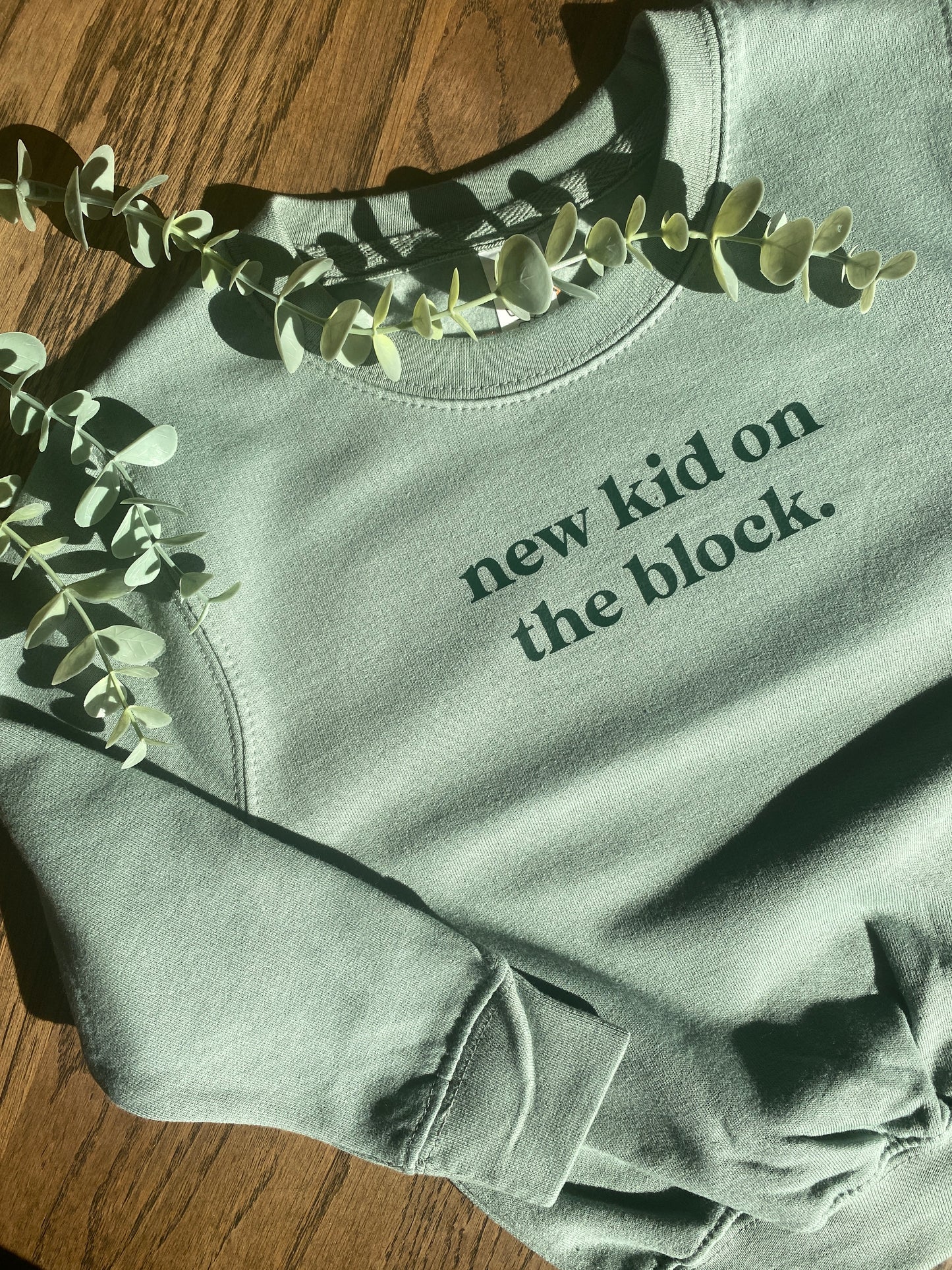 Trui groen - New kid on the block.
