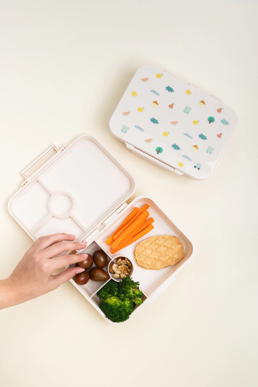 Tritan Bento lunchbox voor kinderen - Confetti