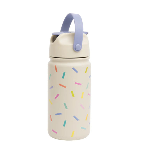 Geïsoleerde roestvrije stalen kinderfles - Confetti