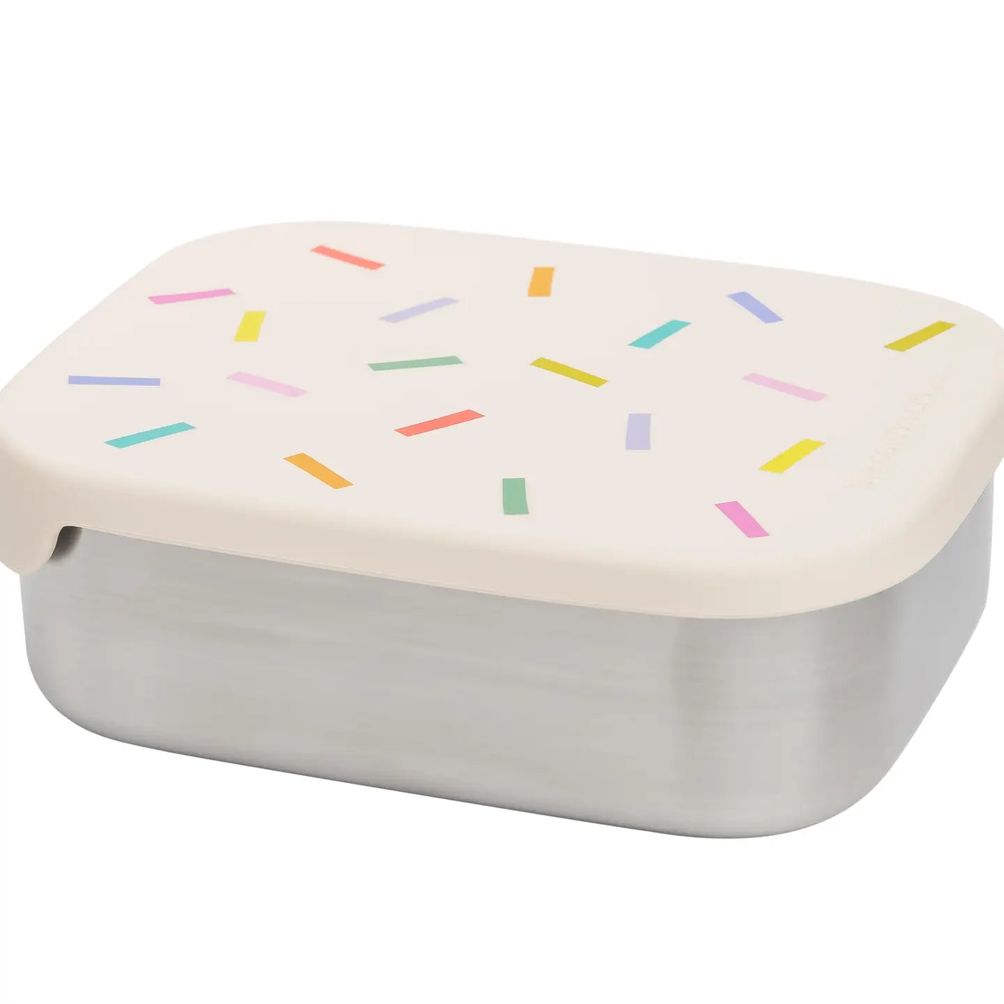 Roestvrij stalen lunchbox met compartimenten -  Confetti