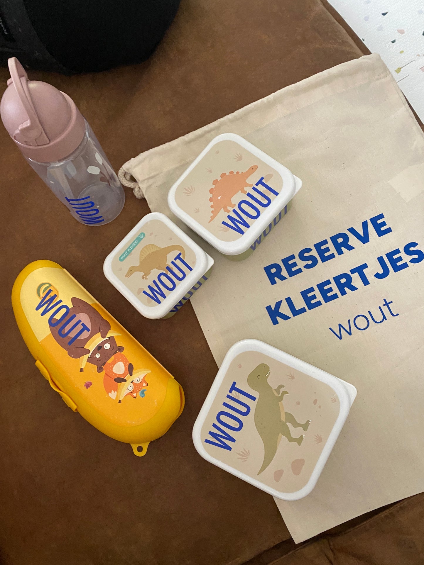 Naamstickers groot