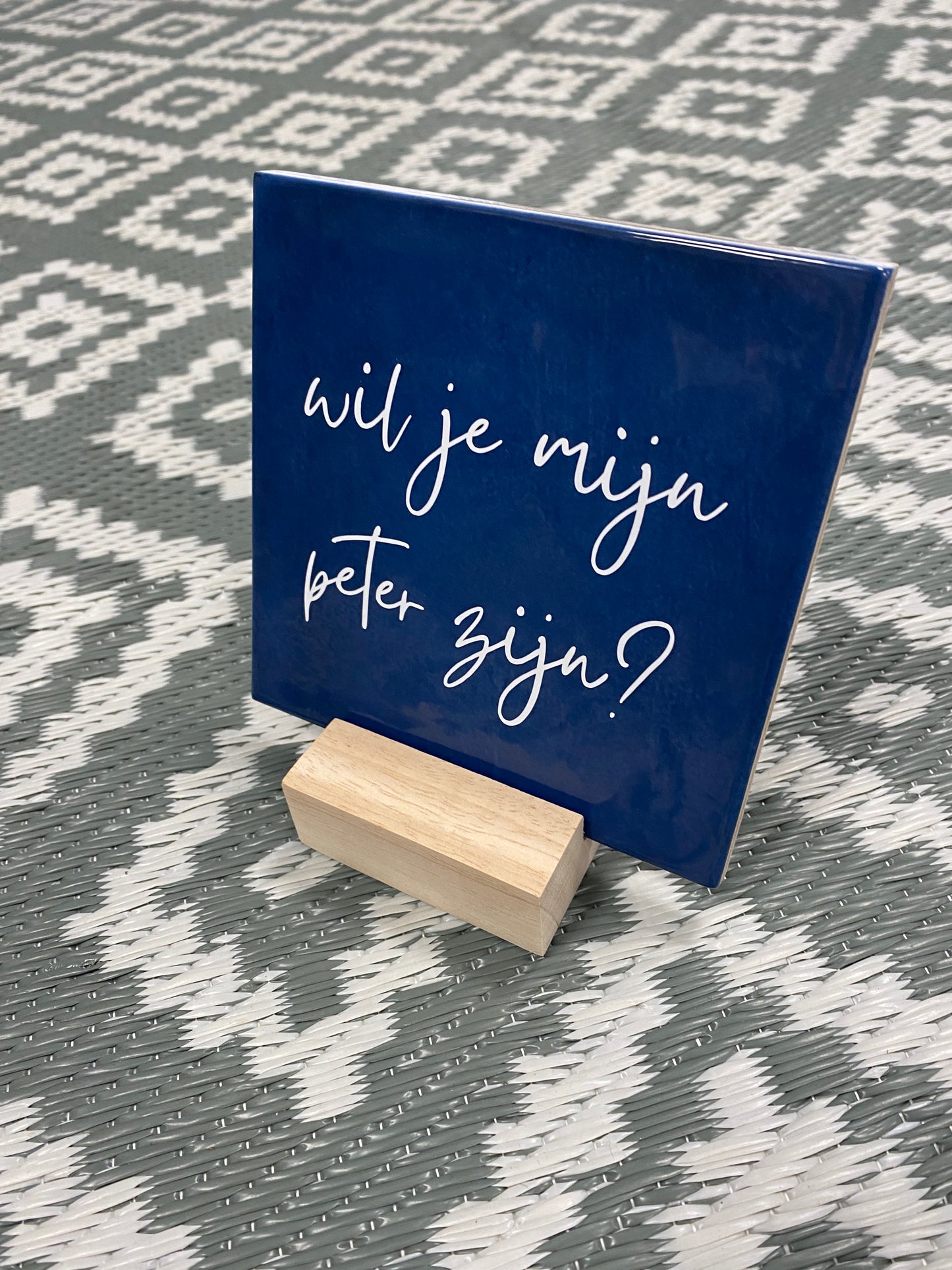 Tegeltje - meter/peter/getuige....