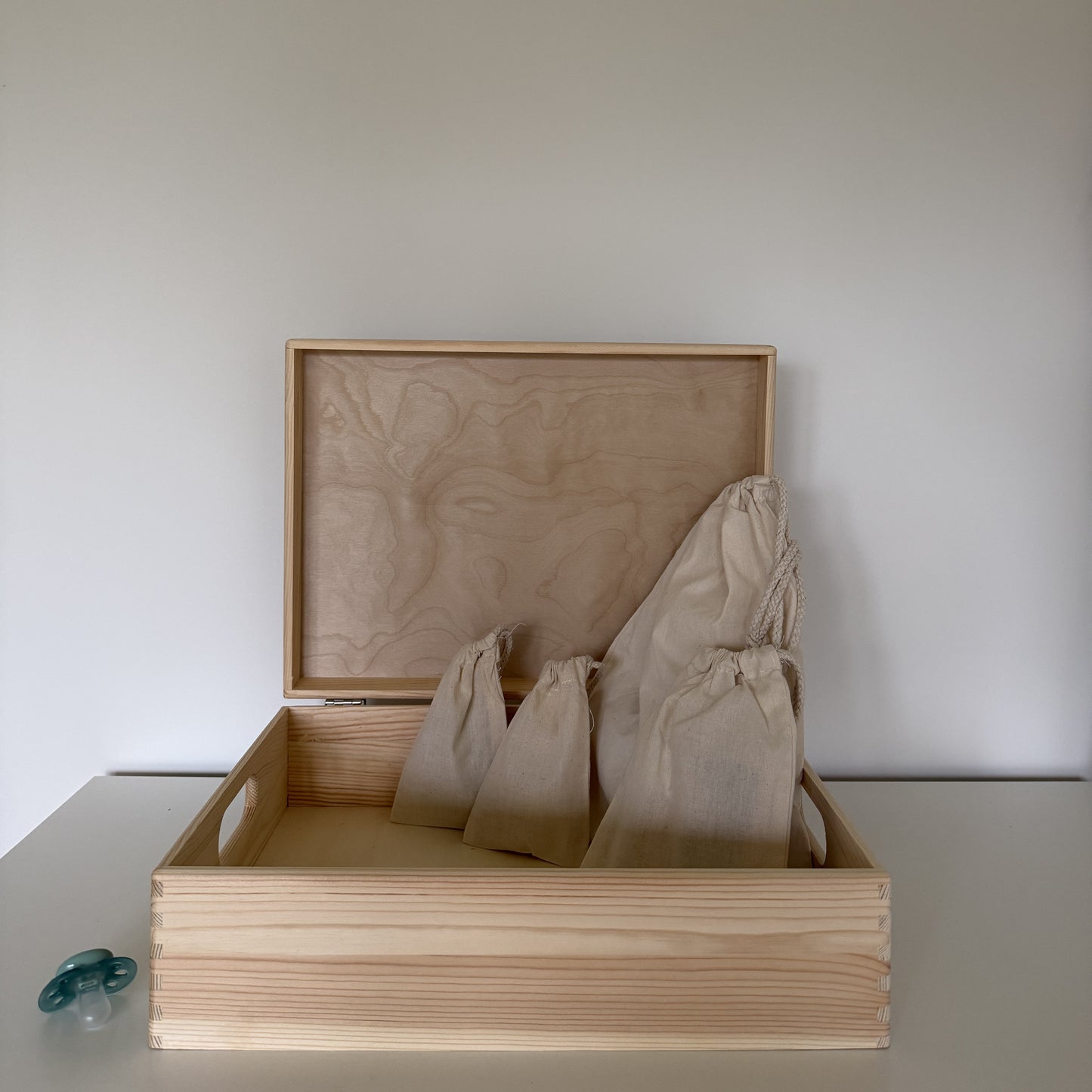 Herinneringsbox (S/M/L) met bewaarzakjes