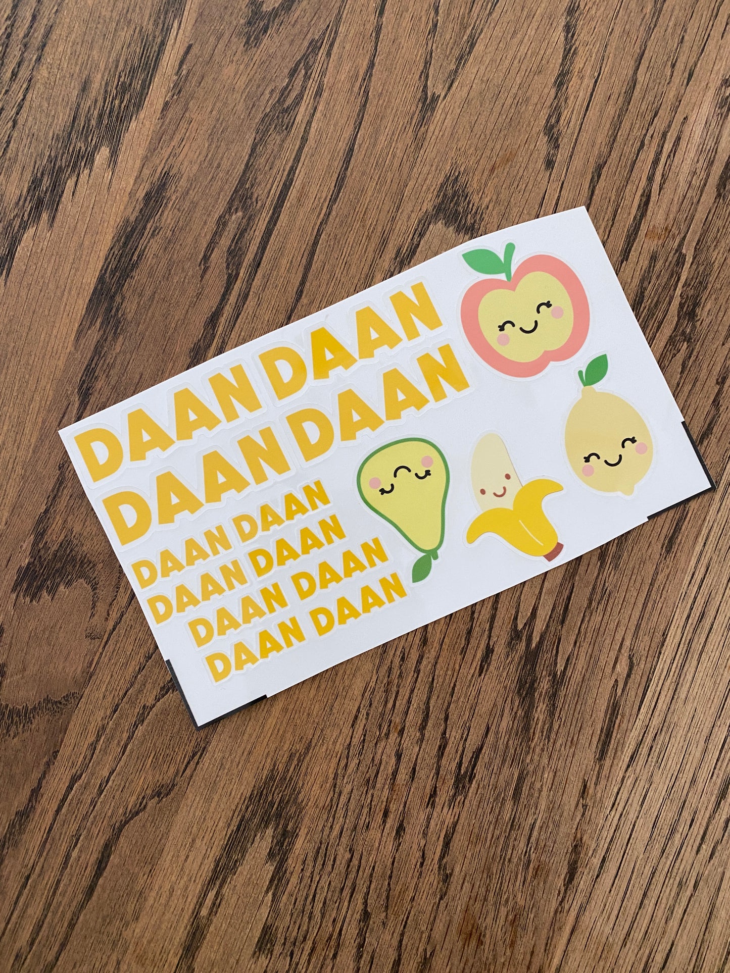 Waterbestendige stickerset