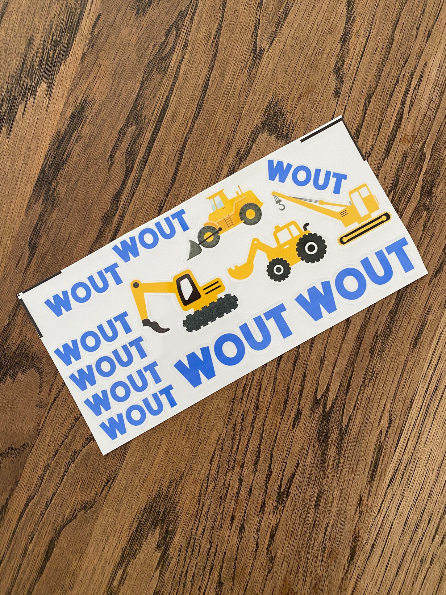 Waterbestendige stickerset